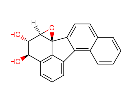 11H-Benzo[7,8]fluorantheno[1,10b-b]oxirene-11,12-diol,12,12a-dihydro-, [11S-(1aR*,11a,12b,12aa)]- (9CI)