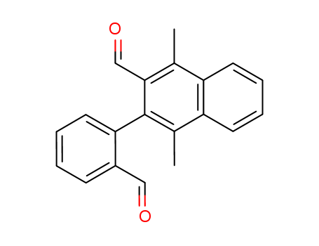2-Naphthalenecarboxaldehyde,3-(2-formylphenyl)-1,4-dimethyl- cas  15215-98-2