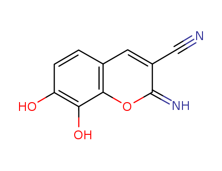 2H-1-BENZOPYRAN-3-CARBONITRILE,7,8-DIHYDROXY-2-IMINO-