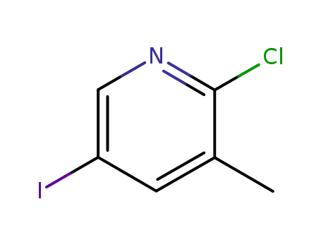 Molecular Structure of 59782-89-7 (2-CHLORO-5-IODO-3-METHYLPYRIDINE)