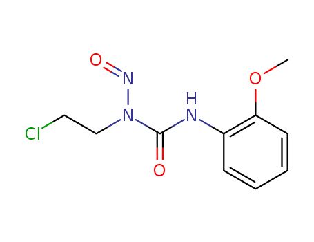 Urea,N-(2-chloroethyl)-N'-(2-methoxyphenyl)-N-nitroso- cas  15145-41-2