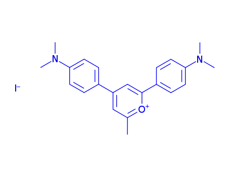 2-Methyl-4,6-bis(N,N-dimethylaminophenyl)pyrylium iodide