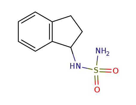 Molecular Structure of 15211-60-6 (Sulfamide, 1-indanyl- (8CI))