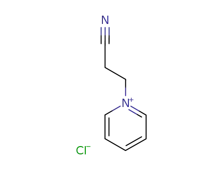 Molecular Structure of 15201-08-8 (1-(2-cyanoethyl)pyridinium chloride)