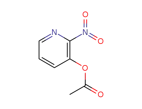 Molecular Structure of 15128-86-6 (2-nitropyridin-3-yl acetate)