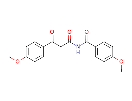 Benzenepropanamide,4-methoxy-N-(4-methoxybenzoyl)-b-oxo- cas  15231-18-2
