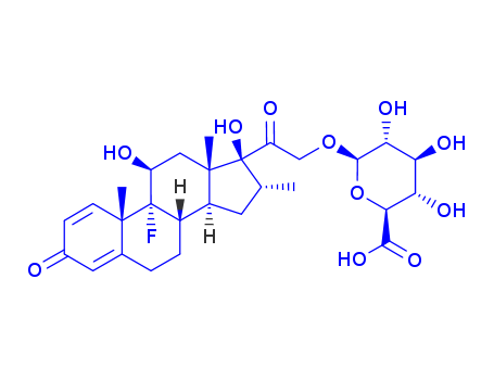 b-D-Glucopyranosiduronic acid, (11b,16a)-9-fluoro-11,17-dihydroxy-16-methyl-3,20-dioxopregna-1,4-dien-21-yl