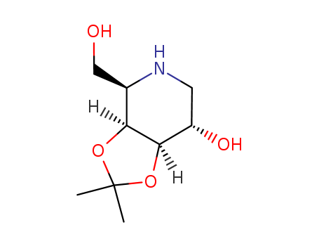1,3-Dioxolo4,5-cpyridine-4-methanol, hexahydro-7-hydroxy-2,2-dimethyl-, 3aS-(3a.alpha.,4.beta.,7.alpha.,7a.alpha.)- 151252-19-6
