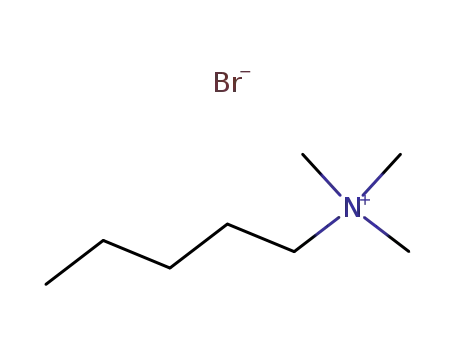 Molecular Structure of 150-98-1 (N,N,N-trimethylpentan-1-aminium)