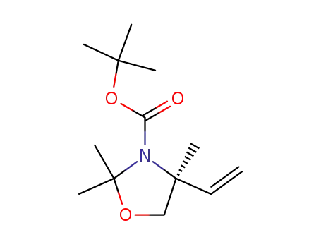 (S)-N-(tert-butoxycarbonyl)-4-vinyl-2,2,4-trimethyl-3-oxazolidine