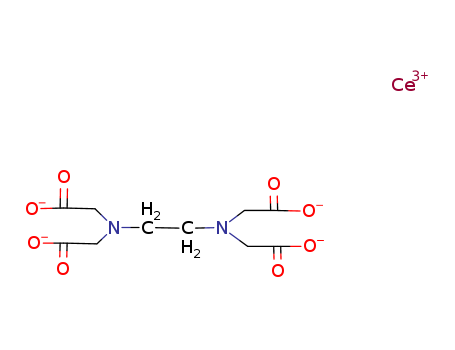 Cerate(1-),[[N,N'-1,2-ethanediylbis[N-[(carboxy-kO)methyl]glycinato-kN,kO]](4-)]-, (OC-6-21)-