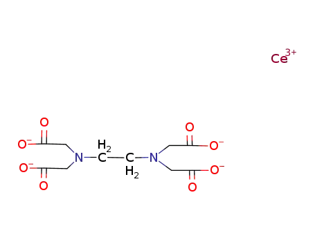 Molecular Structure of 15158-67-5 (CERIUM ETHYLENEDIAMINE TETRAACETATE)