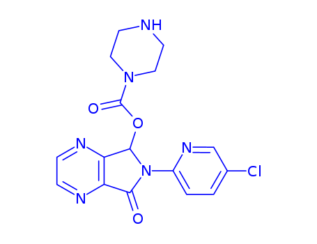 1-Piperazinecarboxylicacid,(5S)-6-(5-chloro-2-pyridinyl)-6,7-dihydro-7-oxo-5H-pyrrolo[3,4-b]pyrazin-5-ylester