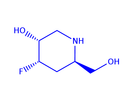 2-PIPERIDINEMETHANOL,4-FLUORO-5-HYDROXY-,[2S-(2A,4SS,5A)]-