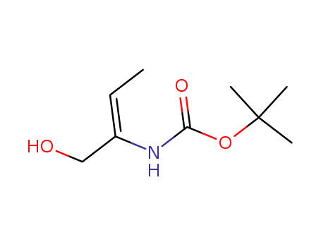 카르밤산, [(1Z)-1-(히드록시메틸)-1-프로페닐]-, 1,1-디메틸에틸 에스테르