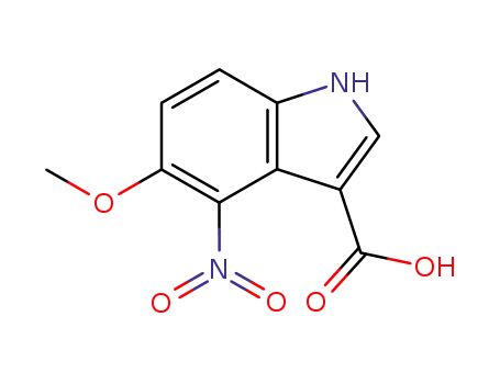 5-Methoxy-4-nitro-1H-indole-3-carboxylic acid