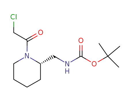 tert-butyl {[(2S)-1-(chloroacetyl)piperidin-2-yl]methyl}carbamate