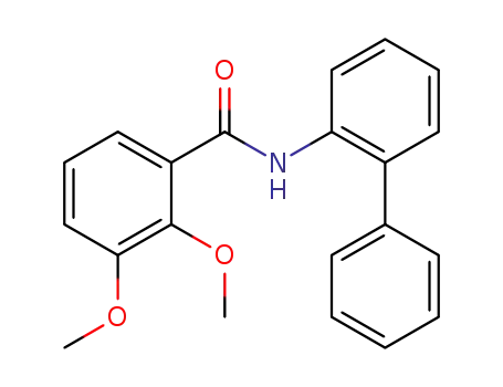 Molecular Structure of 1522-57-2 (N-(biphenyl-2-yl)-2,3-dimethoxybenzamide)