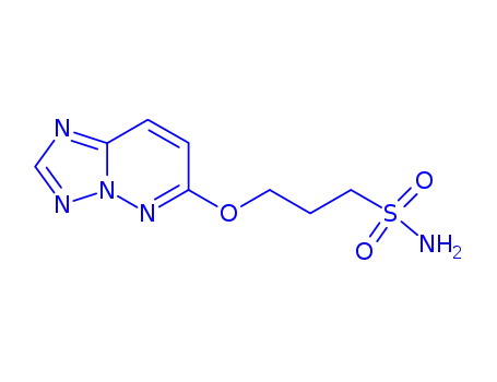 6-(3-Sulfamoyl-1-propoxy)(1,2,4)triazolo(1,5-b)pyridazine