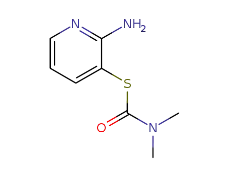 Carbamothioic acid, dimethyl-, S-(2-amino-3-pyridinyl) ester (9CI)
