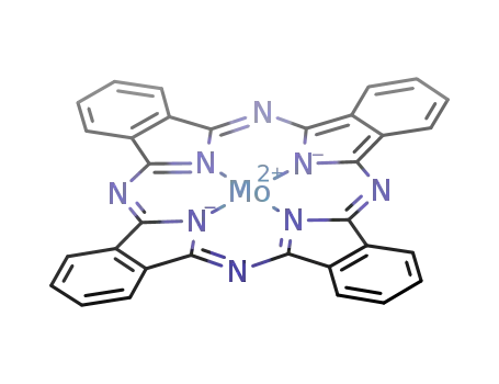 Molecular Structure of 15152-82-6 (MOLYBDENUM PHTHALOCYANINE)