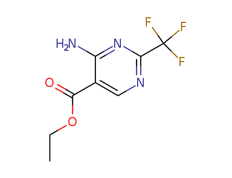 ETHYL 4-AMINO-2-(TRIFLUOROMETHYL)PYRIMIDINE-5-CARBOXYLATE