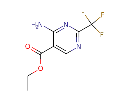 ETHYL 4-AMINO-2-(TRIFLUOROMETHYL)PYRIMIDINE-5-CARBOXYLATE