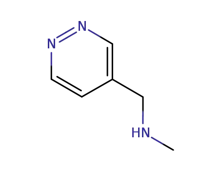 N-methyl-1-pyridazin-4-ylmethanamine