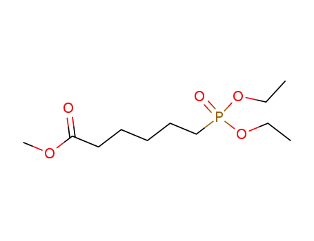 Molecular Structure of 151163-57-4 (Methyl 6-(diethoxyphosphoryl)hexanoate)