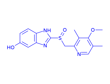 2-[(4-methoxy-3,5-dimethylpyridin-2-yl)methylsulfinyl]-3H-benzimidazol-5-ol