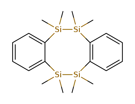 Molecular Structure of 85263-70-3 (1,1,2,2,9,9,10,10-octamethyl-1,2,9,10-tetrasila<2.2>ortocyclophane)