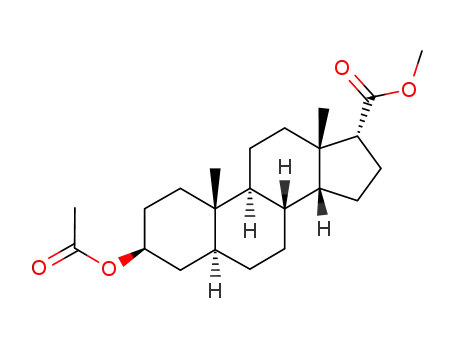 3β-acetoxy-5α.14β-androstane-17α-carboxylic acid methyl ester
