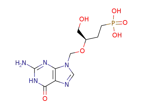 (3-((2-amino-1,6-dihydro-6-oxo-9H-purin-9-yl)methoxy)-4-hydroxybutyl)phosphonic acid