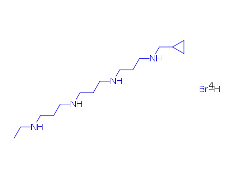 N(1)-Ethyl-N-(11)-((cyclopropyl)methyl)-4,8-diazaundecane-1,11-diamine