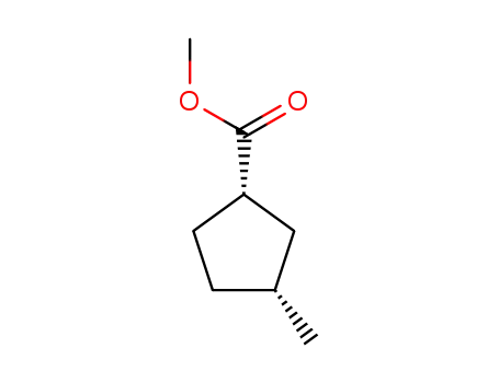 시클로펜탄카르복실산, 3-메틸-, 메틸 에스테르, (1S-시스)-(9CI)