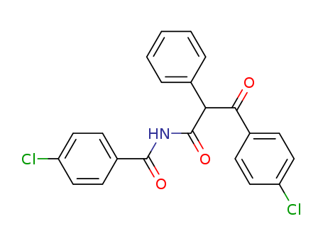 Benzenepropanamide,4-chloro-N-(4-chlorobenzoyl)-b-oxo-a-phenyl- cas  15231-13-7