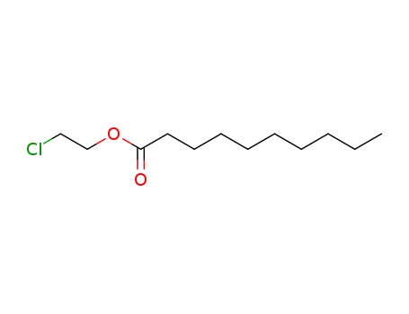 Molecular Structure of 15175-04-9 (2-chloroethyl decanoate)