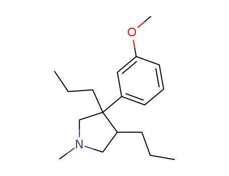 Pyrrolidine,3-(3-methoxyphenyl)-1-methyl-3,4-dipropyl-