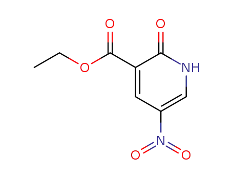 Molecular Structure of 156896-54-7 (Ethyl 2-hydroxy-5-nitronicotinate)