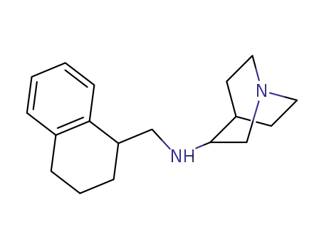 (3S)-N-[[(1S)-1,2,3,4-Tetrahydro-1-naphthalenyl]methyl]-1-azabicyclo[2.2.2]octan-3-amine