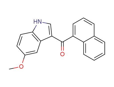 (5-methoxy-1H-indol-3-yl)(naphthalen-1-yl)methanone