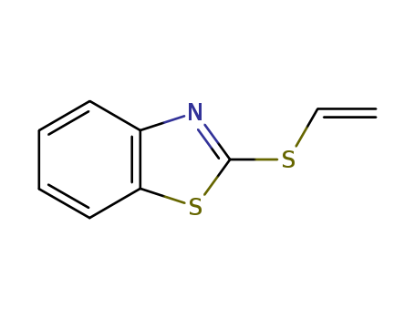 Benzothiazole, 2-(ethenylthio)- cas  13604-13-2