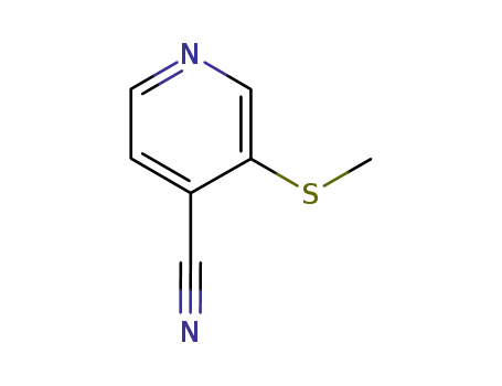 4-PYRIDINECARBONITRILE, 3-(METHYLTHIO)-