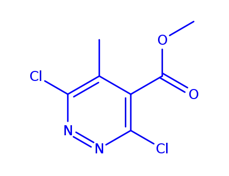 메틸 3,6- 디클로로 -5- 메틸 피리 다진 -4- 카르 복실 레이트