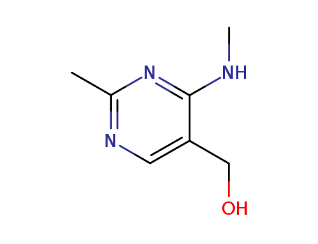 5-Pyrimidinemethanol, 2-methyl-4-(methylamino)-