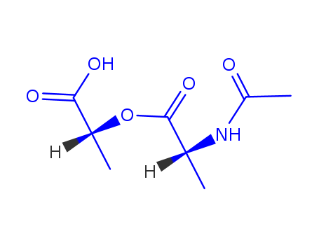 D-Alanine, N-acetyl-,(1R)-1-carboxyethyl ester