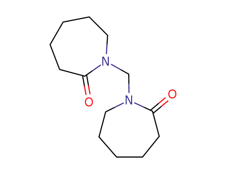 Molecular Structure of 13093-19-1 (METHYLENEBISCAPROLACTAM)