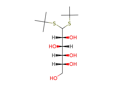 (2R,3R,4S,5R)-6,6-Bis-tert-butylsulfanyl-hexane-1,2,3,4,5-pentaol