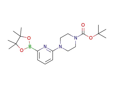 6-(N-Boc-피페라진-1-일)피리딘-2-보론산 피나콜 에스테르