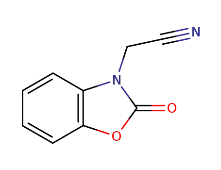 (2- 옥소 -1,3- 벤족 사졸 -3 (2H)-일) 아세토 니트릴